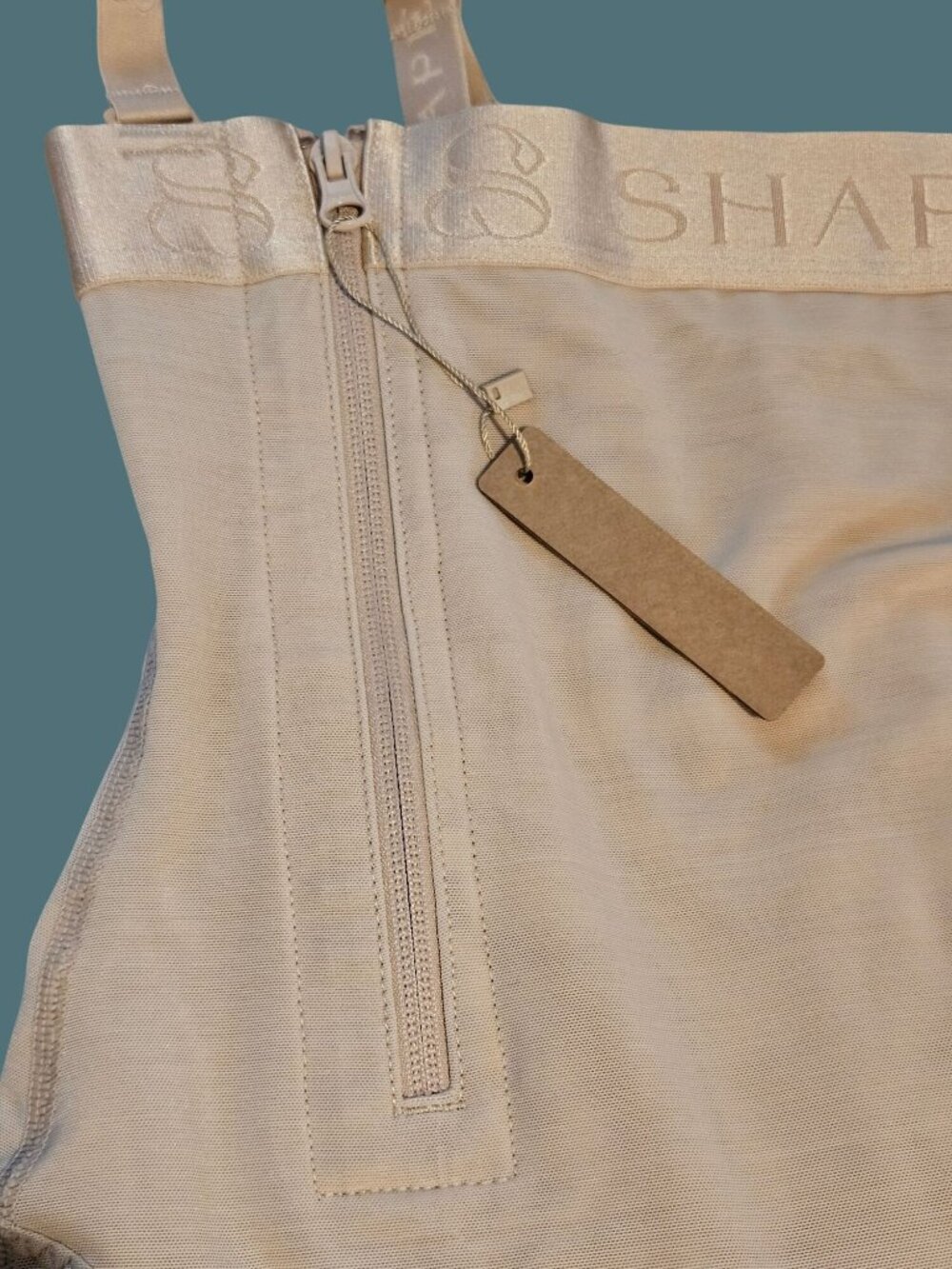 Shapellx BOOT YEAH Airslim Postpartum Side Zipper Support Short Women Size M - Picture 3 of 13